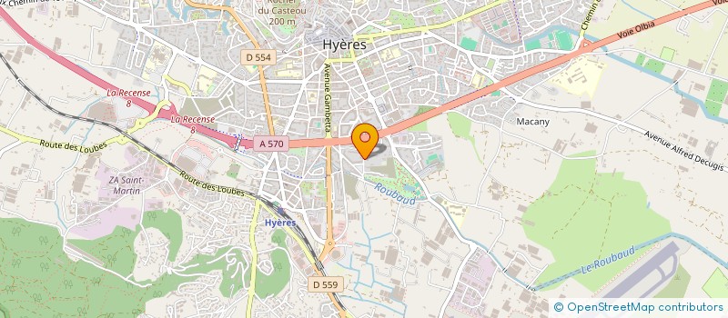 localisation de l'entreprise 845 107 341   HYERES