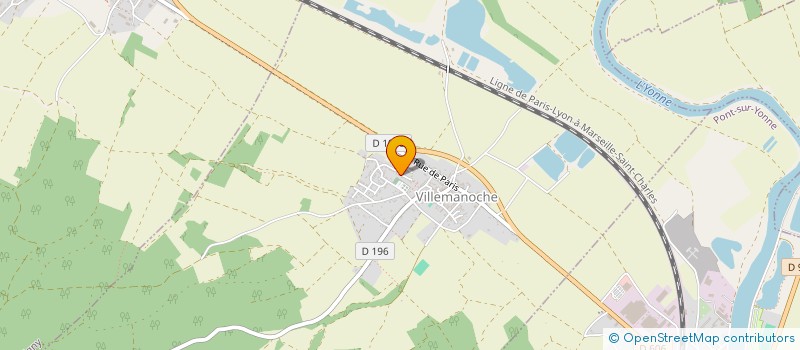 localisation de l'entreprise 845 121 698   SENS