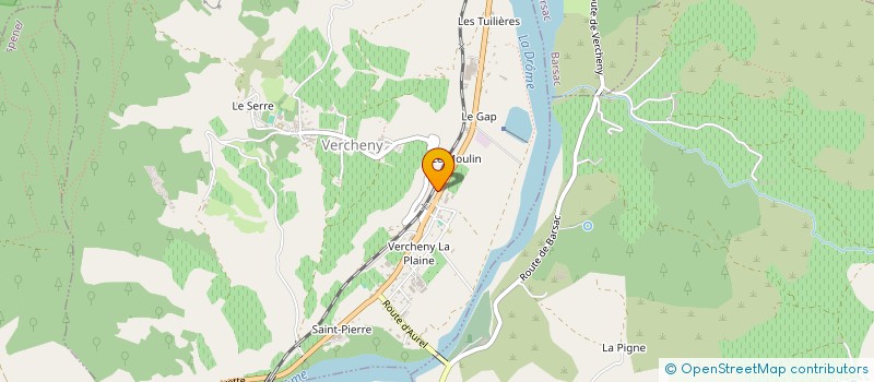 localisation de l'entreprise 845 124 098   CREST