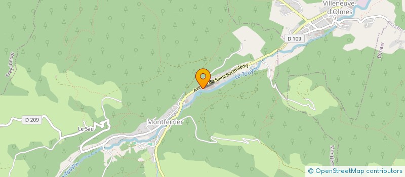localisation de l'entreprise 845 127 604 à FOIX