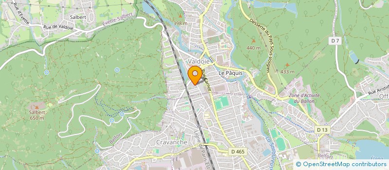 localisation de l'entreprise 845 138 288   VALDOIE