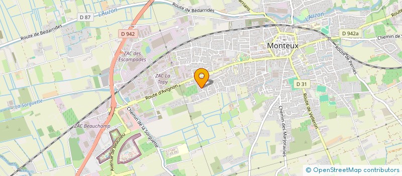 localisation de l'entreprise 845 145 564   MONTEUX