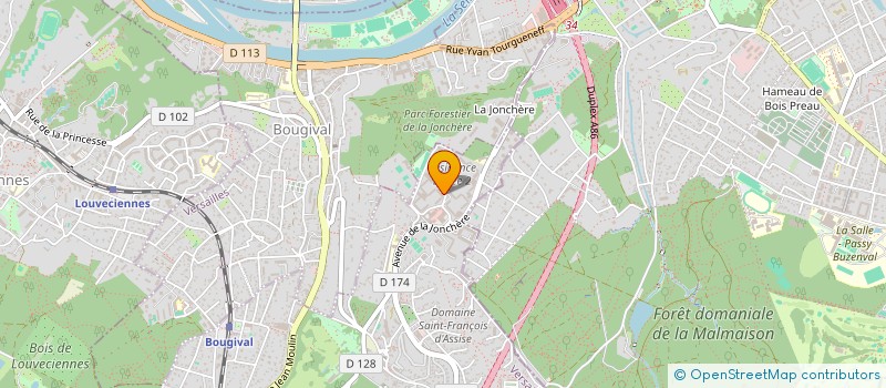 localisation de l'entreprise 845 146 356   LA CELLE-SAINT-CLOUD