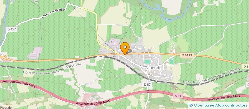 localisation de l'entreprise 845 148 121   OLONZAC