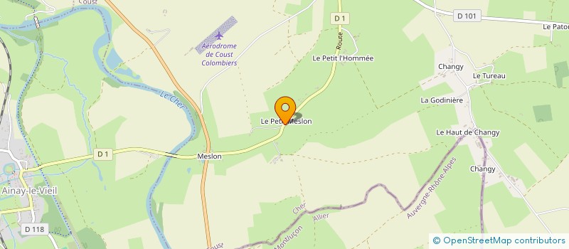 localisation de l'entreprise 845 149 780   COUST