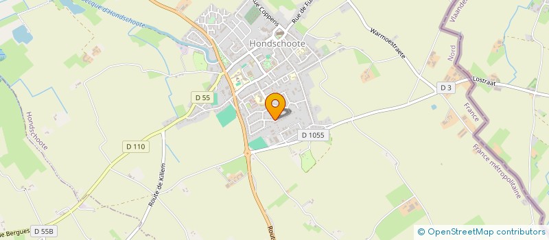 localisation de l'entreprise 845 155 472 à HONDSCHOOTE