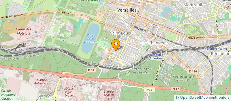localisation de l'entreprise 845 158 526  à VERSAILLES