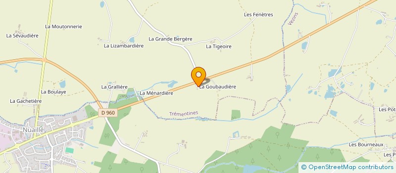 localisation de l'entreprise 845 158 575   TREMENTINES