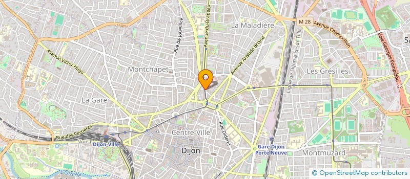 localisation de l'entreprise 845 163 377 à DIJON