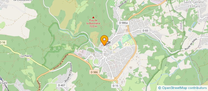 localisation de l'entreprise 845 172 535   MARINGUES