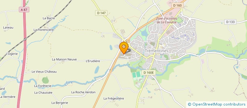 localisation de l'entreprise 845 182 757   TREMENTINES