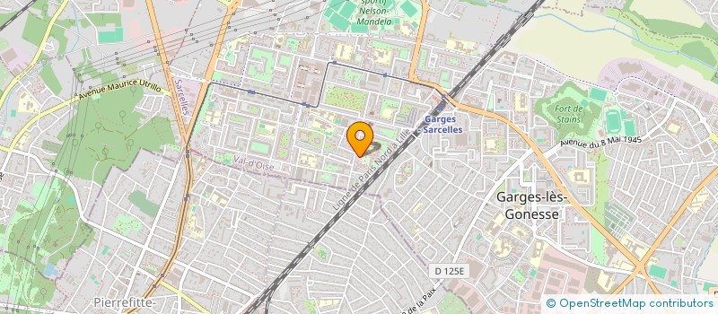 localisation de l'entreprise 845 201 664   MARLY-LA-VILLE