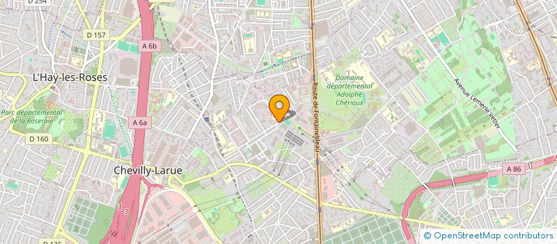 localisation de l'entreprise 845 216 316   CRETEIL