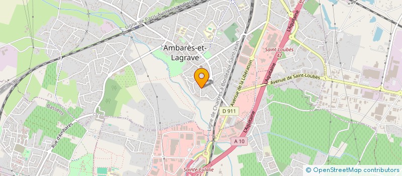 localisation de l'entreprise 845 219 757   LA LANDE-DE-FRONSAC