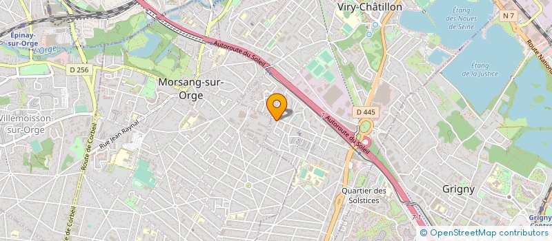 localisation de l'entreprise 845 236 702 à VIRY-CHATILLON