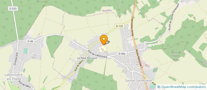 localisation de l'entreprise 845 238 609   SAINTE-GENEVIEVE