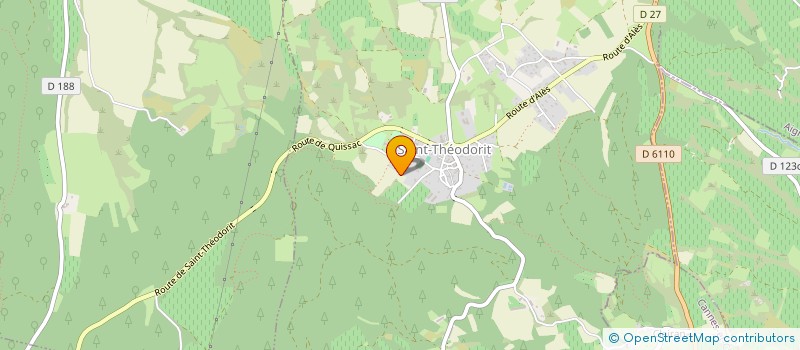 localisation de l'entreprise 845 251 388   SAINT-THEODORIT