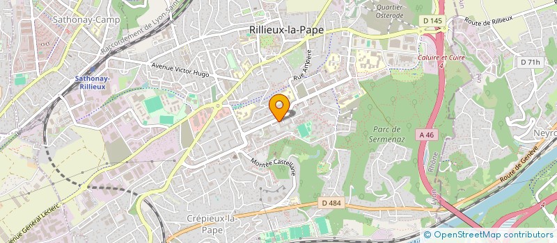 localisation de l'entreprise 845 270 396 à RILLIEUX-LA-PAPE