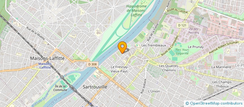localisation de l'entreprise 845 281 955   SARTROUVILLE