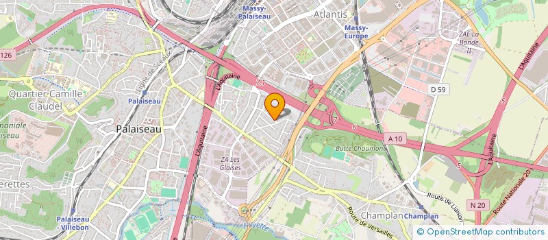 localisation de l'entreprise 845 284 645   PALAISEAU