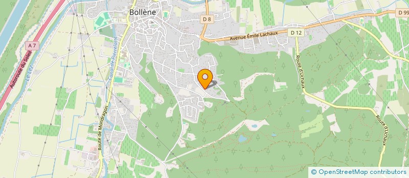 localisation de l'entreprise 845 285 543   BOLLENE