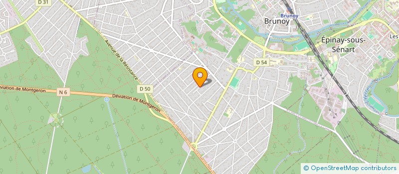 localisation de l'entreprise 845 288 026   BRUNOY