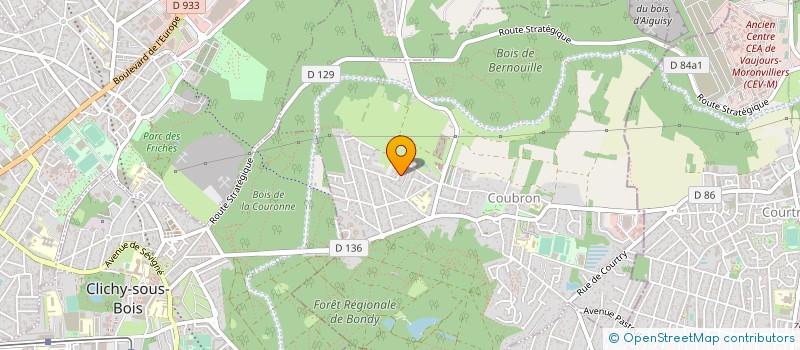 localisation de l'entreprise 845 289 974   COUBRON