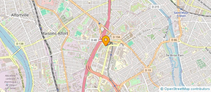 localisation de l'entreprise 845 290 386   CRETEIL