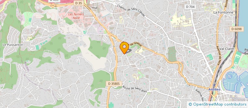 localisation de l'entreprise 845 294 503 à ANTIBES