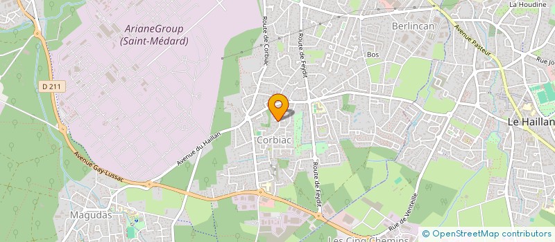 localisation de l'entreprise 845 296 037   SAINT-MEDARD-EN-JALLES