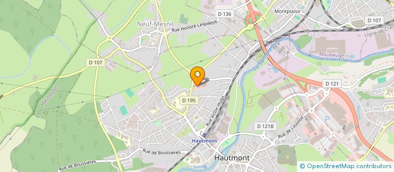 localisation de l'entreprise 845 304 294   HAUTMONT