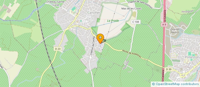 localisation de l'entreprise 845 310 879   PERPIGNAN