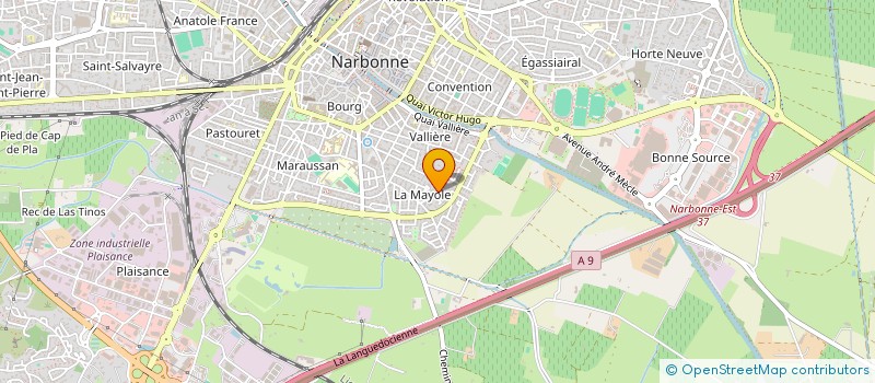 localisation de l'entreprise 845 311 877   NARBONNE