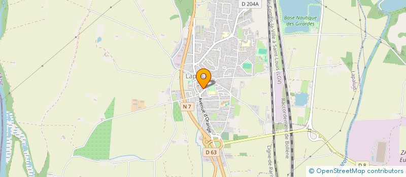 localisation de l'entreprise 845 318 880   LAPALUD