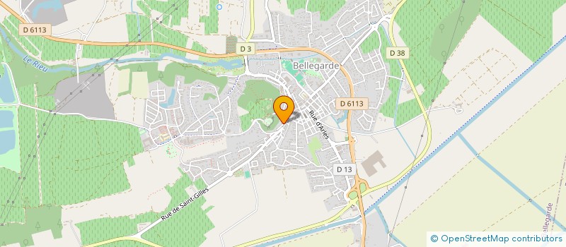 localisation de l'entreprise 845 321 892   BELLEGARDE