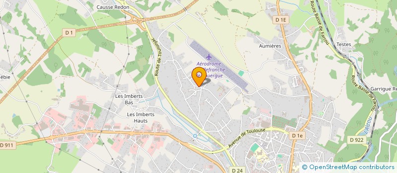 localisation de l'entreprise 845 325 158   CAGNAC-LES-MINES