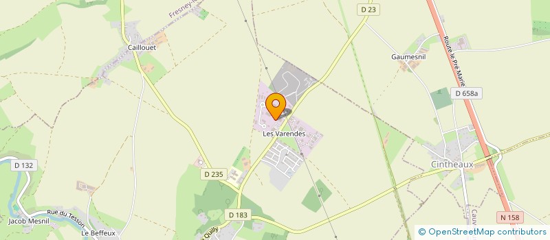 localisation de l'entreprise 845 327 717   CAEN