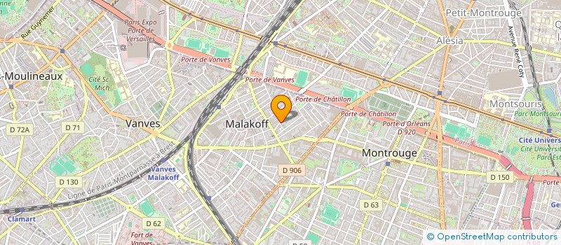 localisation de l'entreprise 845 331 636   CHATENAY-MALABRY