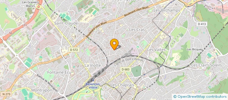 localisation de l'entreprise 845 335 926 à BESANCON