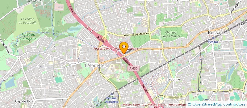 localisation de l'entreprise 845 342 468   PESSAC