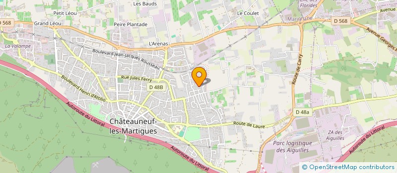 localisation de l'entreprise 845 356 203   CHATEAUNEUF-LES-MARTIGUES