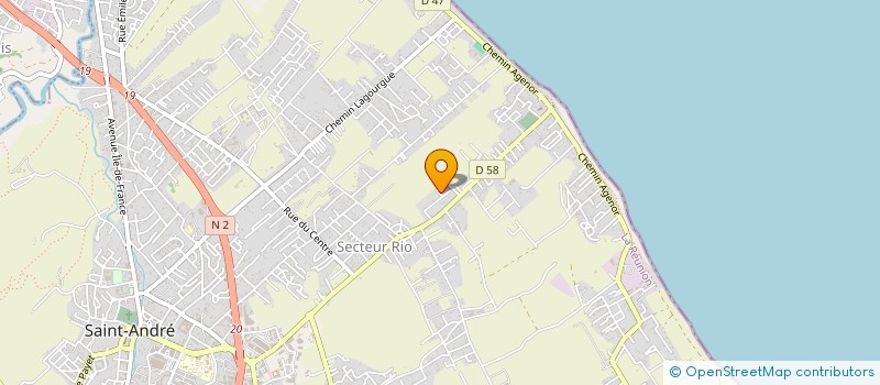 localisation de l'entreprise 845 368 380 à SAINT-ANDRE