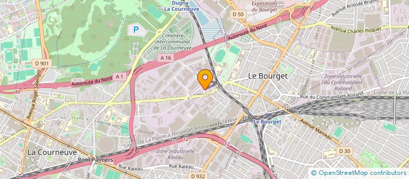 localisation de l'entreprise 845 368 968 à LA COURNEUVE