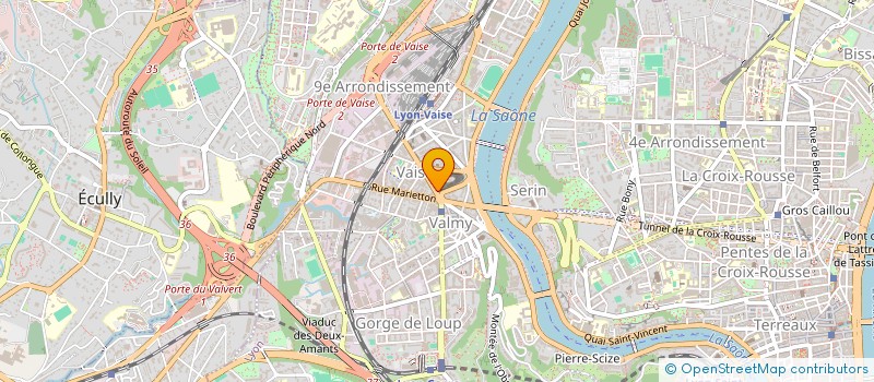 localisation de l'entreprise 845 370 915   CALUIRE-ET-CUIRE