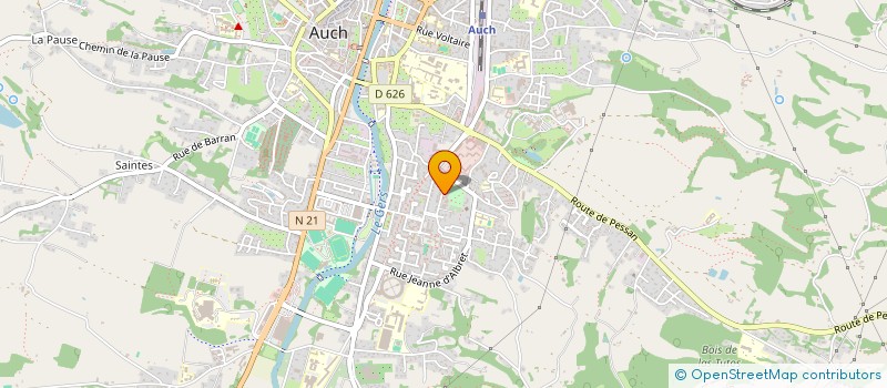 localisation de l'entreprise 845 391 762   AUCH