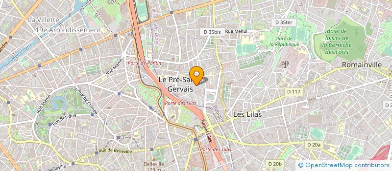 localisation de l'entreprise 845 391 861  à LE PRE-SAINT-GERVAIS