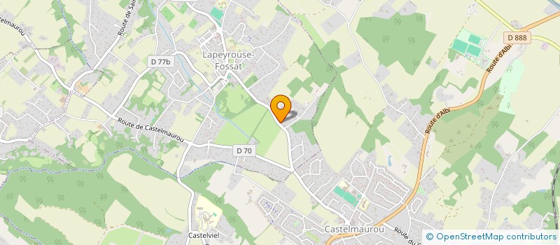 localisation de l'entreprise 845 399 815   LAPEYROUSE-FOSSAT