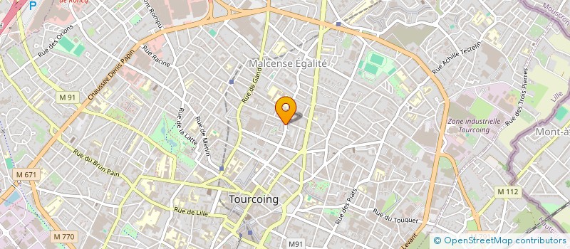 localisation de l'entreprise 847 483 732   TOURCOING