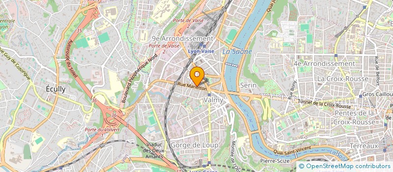 localisation de l'entreprise 847 487 550   LYON