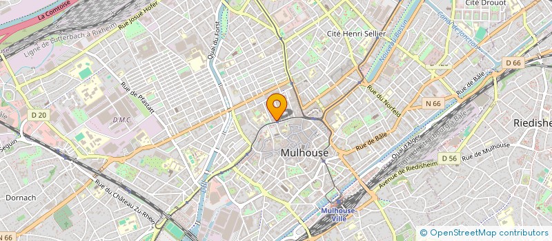 localisation de l'entreprise 847 488 152   MULHOUSE